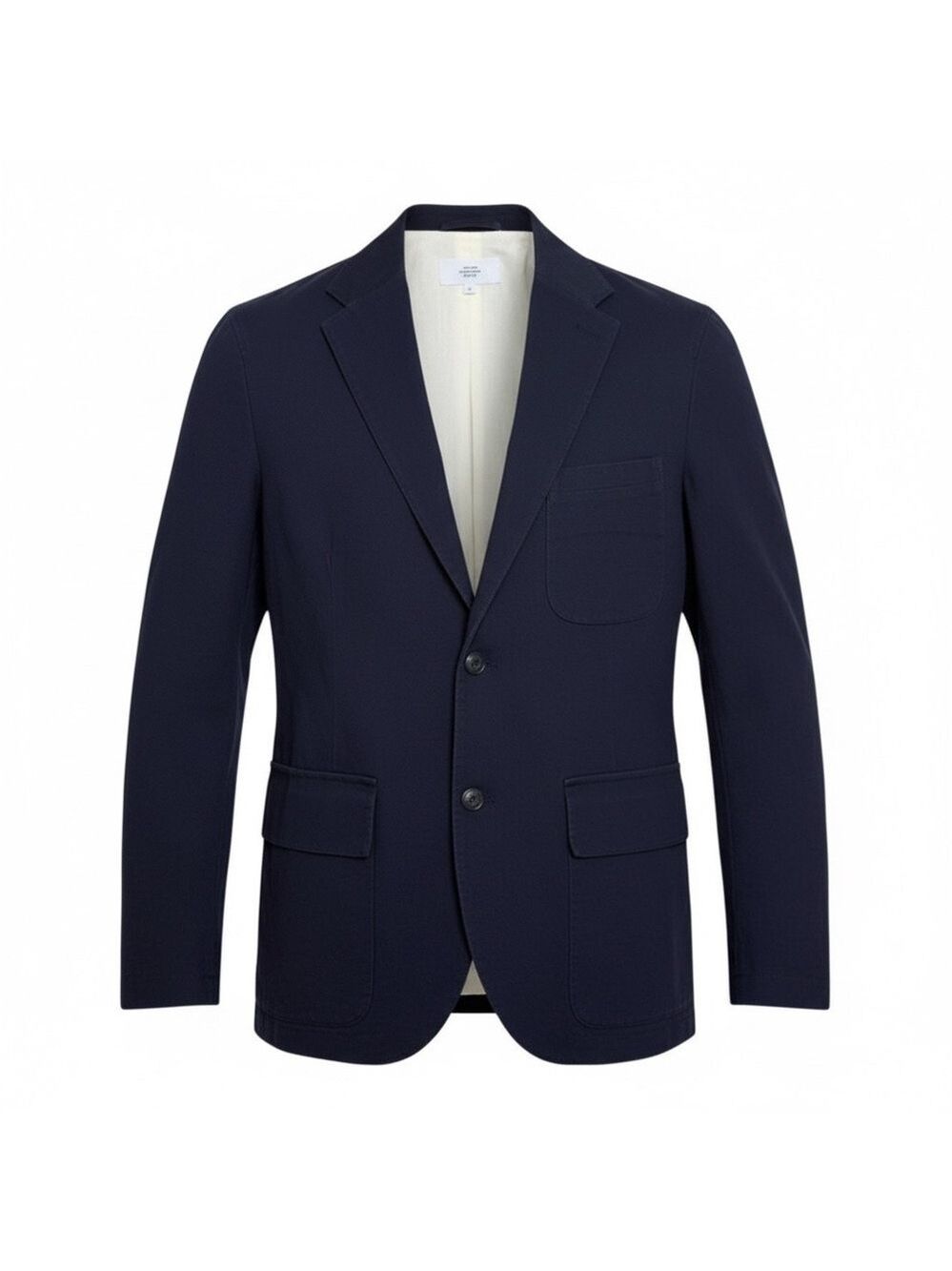 JACK SPADE Luxury Blue Cotton Business Casual Blazer Jacket Mens 40 / Medium